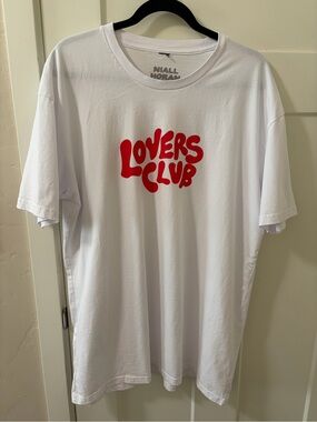 Niall Horan The Show Tour Shirt Lovers Club T Shirt Size XL, White